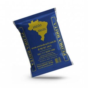 Pedra ensacada 20kg - unidade